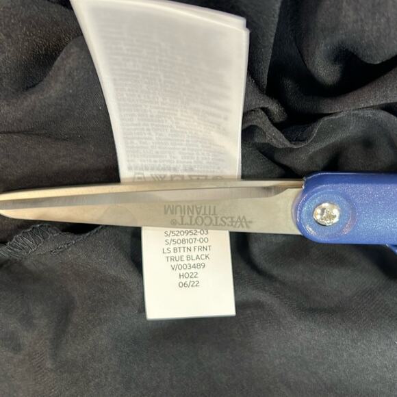 GAP Women's Dress XS‎ Black Academia Preppy Whimsigoth Boho Lightweight - Picture 13 of 13